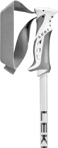 Miniatura 2 de LEKI Bastones de esquí de aluminio ligeros Bliss para mujer para esquí alpino Gunmetal-Blanco-Oro Rosa