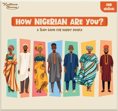 Kulture Games Edición 2: El clásico juego de trivia en equipo sobre la historia, cultura, destinos y entretenimiento de Nigeria: un juego de cartas