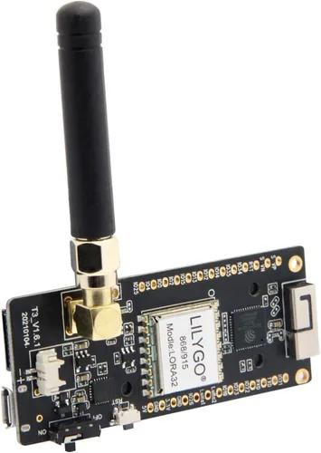 Miniatura 9 de LILYGO LoRa32 433Mhz ESP32 Placa de Desarrollo OLED 0.96 Pulgadas Tarjeta SD BLE WiFi Módulo TTGO