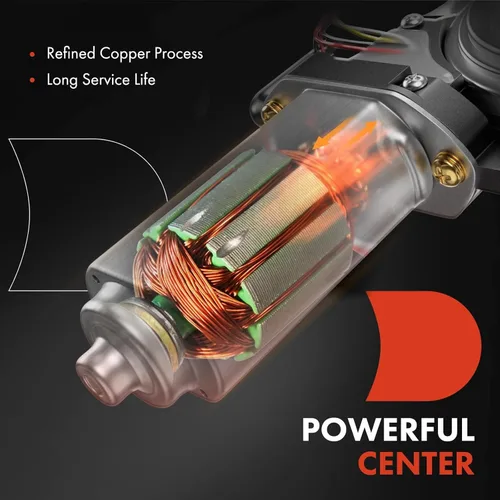 Miniatura 3 de A-Premium Motor de elevación de elevalunas eléctrico delantero izquierdo compatible con Nissan 350Z 2003-2009 e Infiniti G35 2003-2007, lado