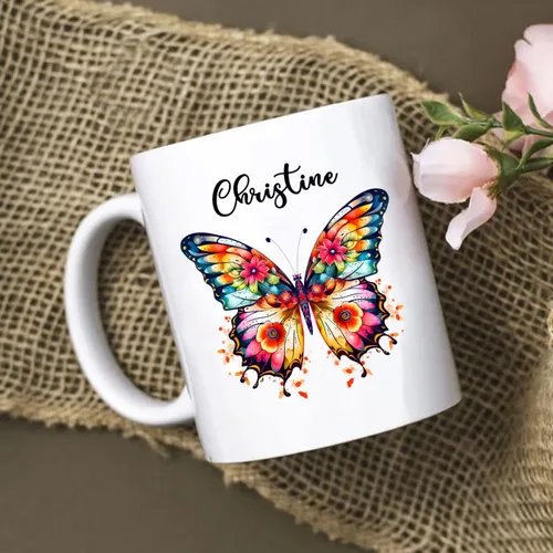 Miniatura 4 de Taza de cerámica personalizada con nombre – Taza de café personalizada regalo para amigos, compañeros de trabajo, cumpleaños, taza de viaje