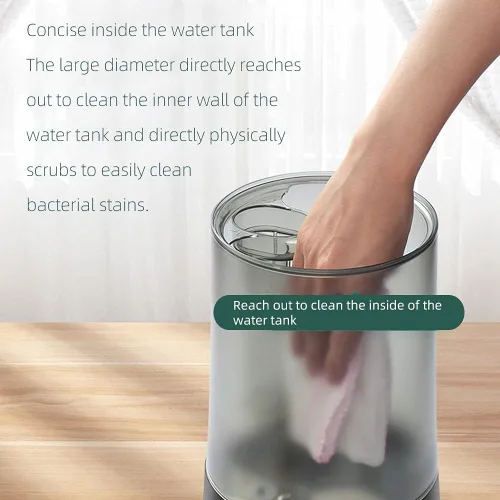 Miniatura 4 de Humidificador de dormitorio, nuevo humidificador de oficina en casa, humidificador ultrasónico silencioso de agua superior de gran calibre, tanque
