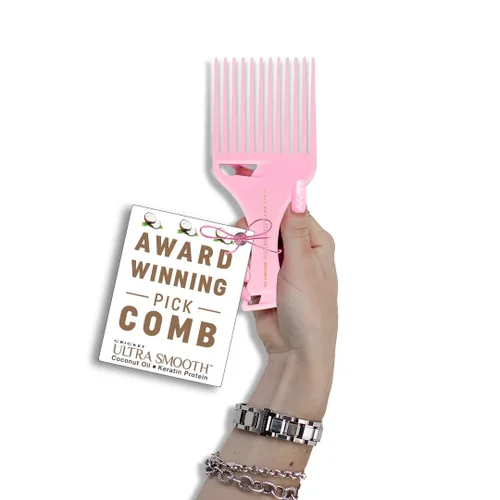 Miniatura 9 de Cricket Peine Ultra Suave de Coco para Cabello - Infundido con Aceite de Coco y Queratina para Brillo y Volumen Sin Encrespamiento, Ideal