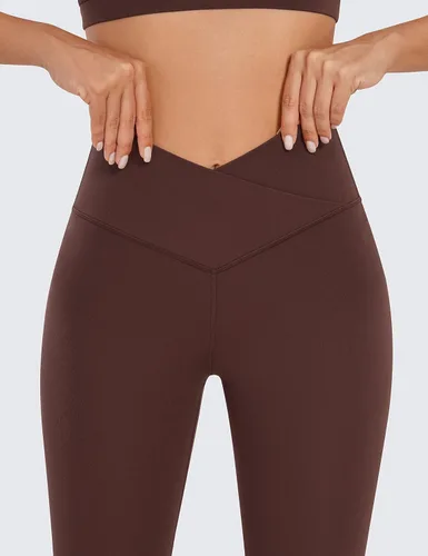 Miniatura 4 de CRZ YOGA Butterluxe - Leggings de entrenamiento con cintura cruzada para mujer, 2528 pulgadas, cintura alta cruzada en V, para gimnasio, atletismo