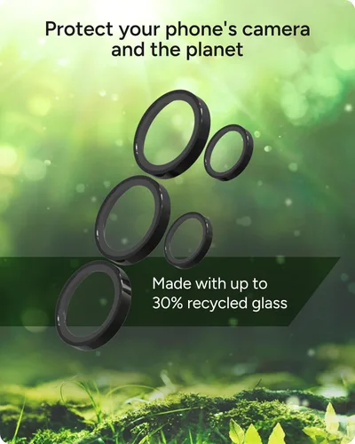 Miniatura 7 de ZAGG Glass Elite - Protector antirreflectante para lente de cámara Samsung Galaxy S25 Ultra, tecnología antirreflejos, máxima resistencia a impactos