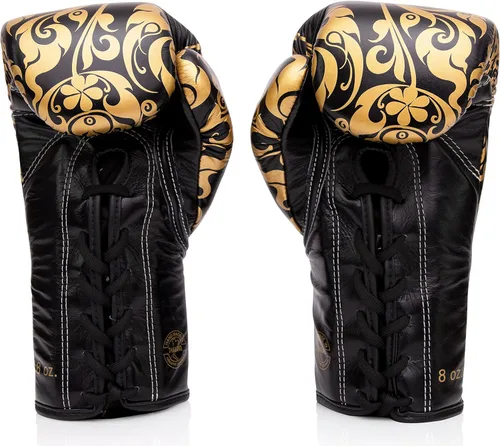 Miniatura 2 de Guantes de entrenamiento Fairtex Glory - Guantes de boxeo y MMA de cuero premium Hechos a mano en Tailandia - Relleno de espuma absorbente