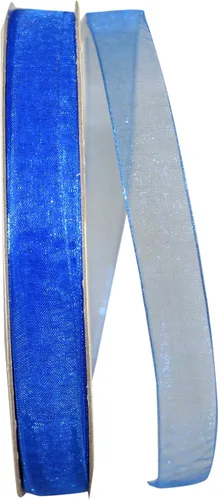 Miniatura 88 de Reliant Ribbon 25621-053-09C Cinta transparente de gasa, 1-1/2 pulgadas x 100 yardas, azul