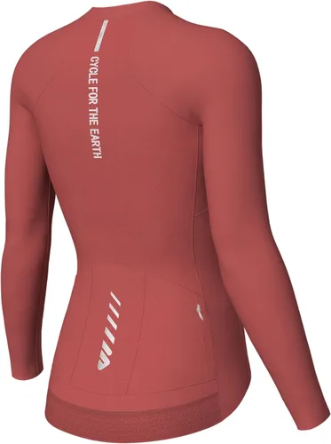 Camiseta de ciclismo para mujer, manga larga, camisetas de ciclismo para mujer, camisetas de ciclismo transpirables con 4 bolsillos