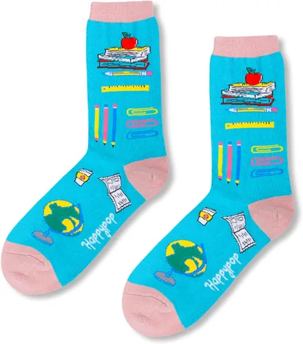 Miniatura 4 de HAPPYPOP Calcetines para mujeres, con bandera americana, para profesores, plantas de lectura, para mamá, libro del 4 de julio, regalos