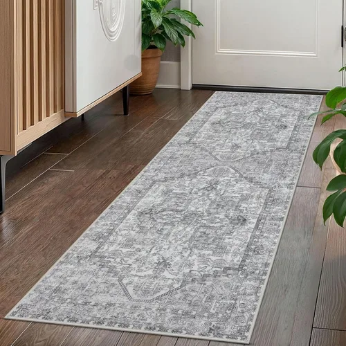 Miniatura 14 de KOZYFLY Alfombra Pequeña de Área 2x3 Pies Alfombras para Entrada Lavable Boho Alfombra de Entrada Antideslizante Tapete de Puerta Interior Entrada