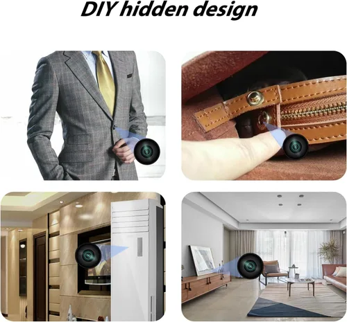 Miniatura 3 de NJINALW Módulo de mini cámara oculta DIY – HD 1080P Wireless Niñera Cam – Cámaras de seguridad WiFi pequeñas portátiles para el hogar
