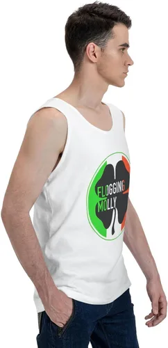 Miniatura 5 de SKYJUNOJN Man Muscle Tank Tops T Shirt Fashion Music Festival Sleeveless T Shirt