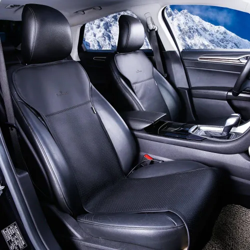 Miniatura 3 de Cojín de asiento de coche para conductor o pasajero, cómodo cojín de asiento para respaldo y asiento