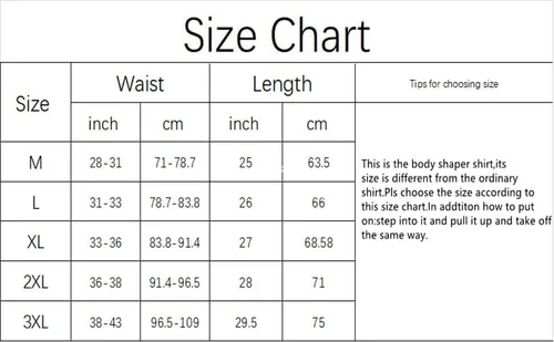 Miniatura 5 de Ropa interior para hombre con control de abdomen adelgazante, compresión para ocultar ginecomastia