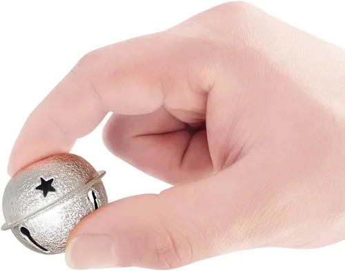 Miniatura 9 de CLLOOTVE Campanas de Metal Grandes de 2 Pulgadas/ 50MM para Hogar de Vacaciones, Festival de Navidad, Regalos, Decoración de Boda y Fiesta DIY, 16