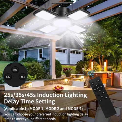 Miniatura 7 de Luz solar para interiores y exteriores, 176 LED con energía solar, luz colgante disponible durante el día, doble lámpara con sensor de movimiento