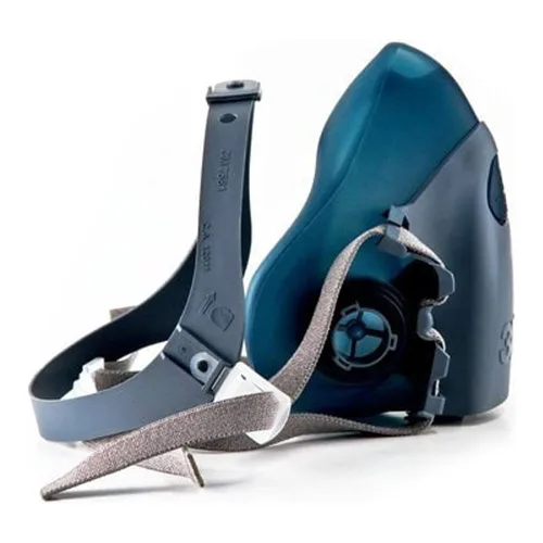 Miniatura 4 de 3M Safety 142-7503 7500 Series - Respirador reutilizable de media cara, azul oscuro, grande