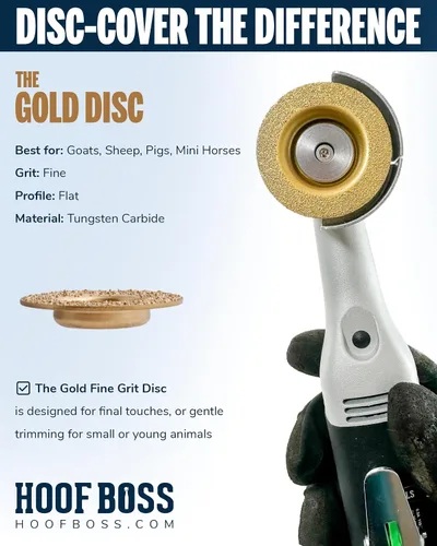 Miniatura 3 de Trim-It-All - Juego eléctrico para el cuidado de las pezuñas – Herramienta versátil para recortar pezuñas para cabras, caballos, ovejas, ganado