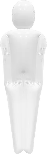 CANIPHA Maniquí inflable de tamaño completo, accesorios de Halloween, decoraciones de patio, muñecos inflables para disfrazar a adultos, bricolaje