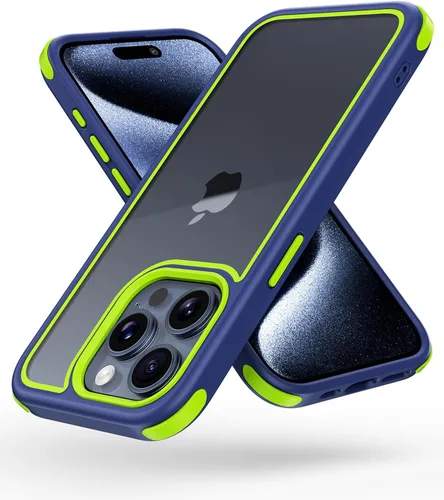 Miniatura 27 de Mobnano Funda transparente para iPhone 11, con protección multicolor a prueba de golpes, no amarillenta, anti arañazos, parte trasera