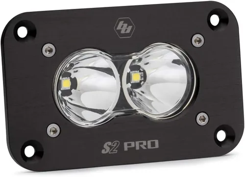 Miniatura 4 de Baja Designs S2 Pro LED Negro Empotrable Luz Pod (conducción/combinado; ámbar)