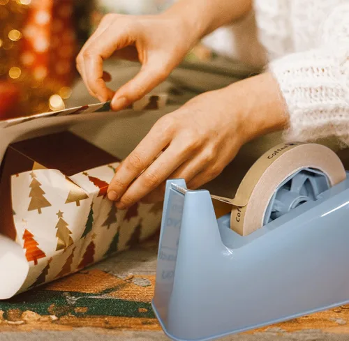 Miniatura 6 de Cinta de agradecimiento Arvakr, cinta adhesiva marrón de diseño para pequeñas empresas, para pegar bolsas de compras o cajas de hornados, cafés
