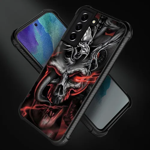 Miniatura 145 de CARLOCA Funda compatible con Samsung Galaxy S22 Ultra, diseño gráfico de Star Howling Wolfs Samsung Galaxy S22 Ultra, diseño gráfico, a prueba