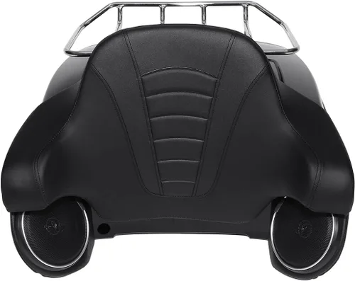 Miniatura 9 de Maletero King de 13.7 pulgadas con almohadilla de respaldo envolvente para Harley Touring Road King Electra Street Glide 2014-2023