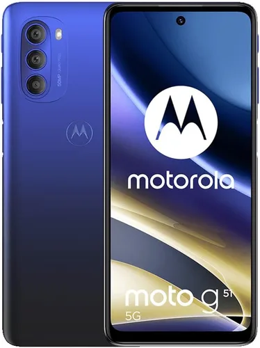 Motorola Moto G51 5G + 4G LTE 128 GB + 4 GB 6.8 pulgadas, 120 Hz 50MP Triple Cámara XT2171-1 (no para Verizon At&t Cricket Boost CDMA) + (paquete de