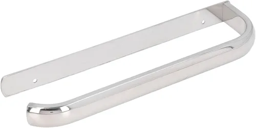 Miniatura 7 de Toallero de mano de acero inoxidable, organizador de toallas de mano montado en la pared, soporte para toallas montado en la pared, estante
