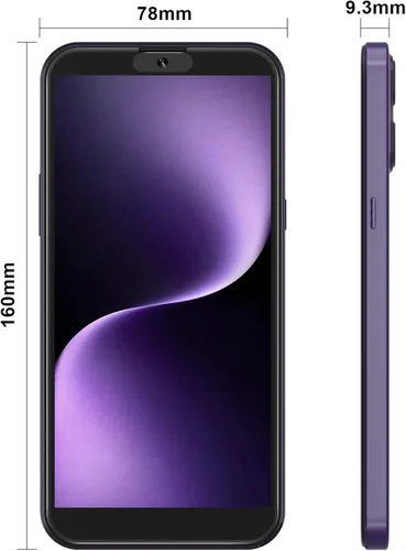 Miniatura 5 de A2 - Teléfono desbloqueado barato abierto, pantalla de visualización de 6 pulgadas, 4G GSM desbloqueado solo para T-Mobile, Dual SIM, Quad Core