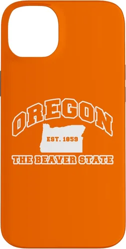 Miniatura 15 de iPhone 16 Oregon Souvenir Vacation Est 1859 The Beaver State Adults Case