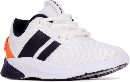 Nautica - Tenis modernos y con detalles metálicos para niñas, zapato deportivo para correr con cordones I kappil I (niña grande, niña pequeña, niña)