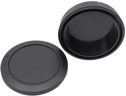 Miniatura 3 de ULBTER Tapa de cuerpo y tapa trasera de lente para Canon EOS R100 R50 R50V R6 Mark III/II/I EOS R5 II/I EOS R EOS RP EOS R3 EOS R7 R8 EOS R10 Más