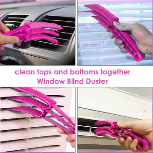 Miniatura 7 de CALBEAU Plumeros de 8 pies para limpieza, plumero con poste de extensión, plumero de microfibra utilizado para limpiar ventilador de techo, ventanas