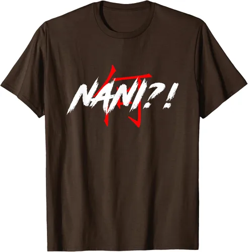 Miniatura 7 de Nani Meme Anime Japanese Camiseta, Negro, S