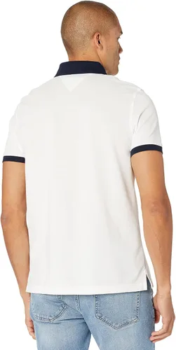 Miniatura 2 de Tommy Hilfiger Men's Short Sleeve Cotton Pique Flag Polo in Regular Fit