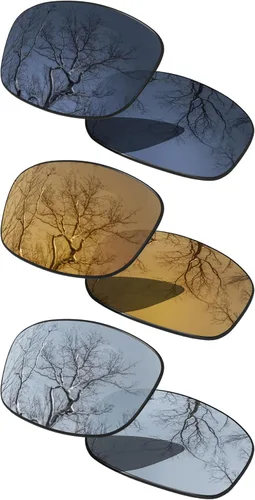 Miniatura 23 de Set of 3 Replacement Lenses for Oakley Fives Squared OO9238 Pack