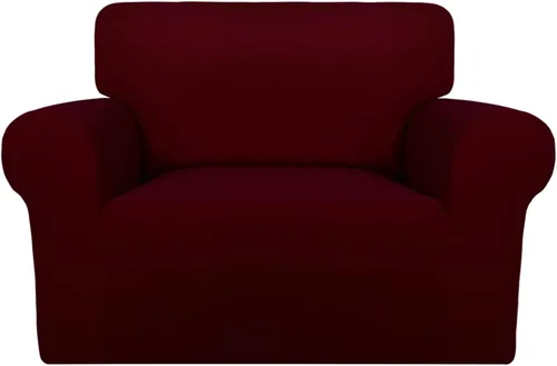 Miniatura 132 de PureFit - Funda superelástica con bolsillo p/protección de sofá/sillón - Suave cubierta de elastano antideslizante, lavable, c/base elástica, apta