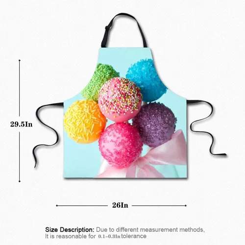 Delantal de cocina para adultos de material de poliéster con cuello ajustable, patrón de bricolaje para el día de la madre, mujeres, hombres, chef