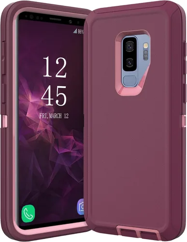 Miniatura 9 de Funda protectora a prueba de golpes para Samsung Galaxy S9 Plus, 6.2 pulgadas (negro)