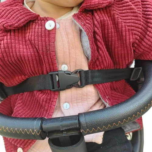 Miniatura 5 de Cinturón de seguridad para silla alta, correa segura para bebés, cinturón de seguridad de 2 puntos, para cochecito, silla alta, silla infantil, etc.