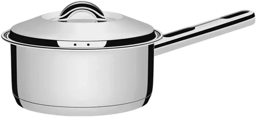 Miniatura 13 de Tramontina 62501/160 Solar, olla de una sola manija, 6.3 pulgadas (6.3 in), acero inoxidable 18-10, compatible con inducción, respeto por el día