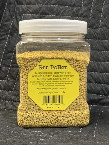 Miniatura 2 de Vilmark Polen de abeja Natural Pure Bee Polen Gránulos 1 lb
