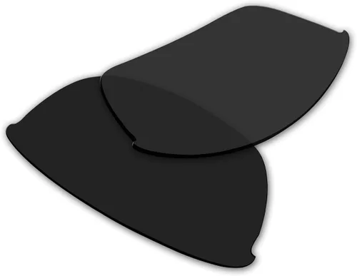 Miniatura 4 de ACOMPATIBLE Lentes polarizadas negras de repuesto para chaqueta Oakley Flak, Negro, S