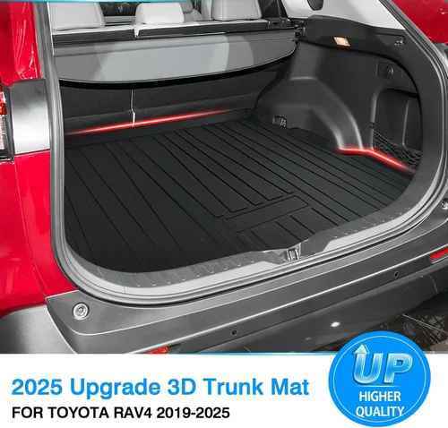 Miniatura 7 de Powerty Forro para maletero de carga para Toyota RAV4 2019-2024, 2025, protector de carga para todo tipo de clima, tapete de carga para camión