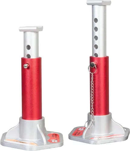 Miniatura 10 de Big RED Soportes para gatos de 12 toneladas con bloqueo de altura ajustable a 28.15 pulgadas, apto para automóviles, SUV y la mayoría