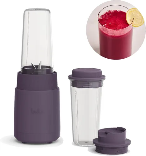 BELLA 6 Piezas Licuadora Portátil Rocket, Exprimidor y Preparador de Batidos, Diseño de Prensa y Giro, Partes EverGood™ y Libres de BPA Apto para
