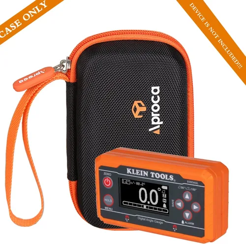 Miniatura 5 de Aproca Funda compatible con Klein Tools 935DAA / 935DAGL Medidor de ángulo de nivel electrónico digital, bolsa de almacenamiento portátil