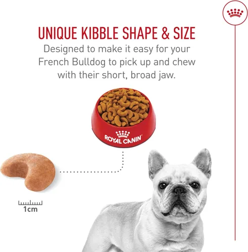 Miniatura 5 de Alimento seco Royal Canin Breed Health Nutrition para perros French Bulldog adultos, bolsa de 6 lb